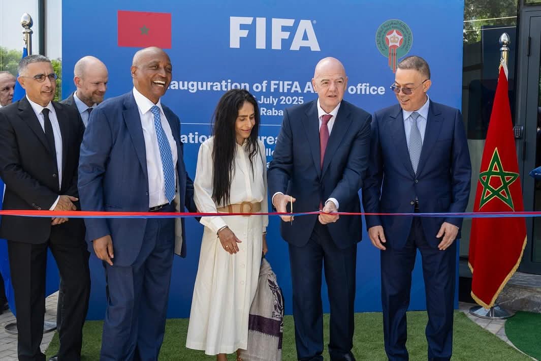 Inauguration du nouveau bureau régional de la FIFA au Maroc