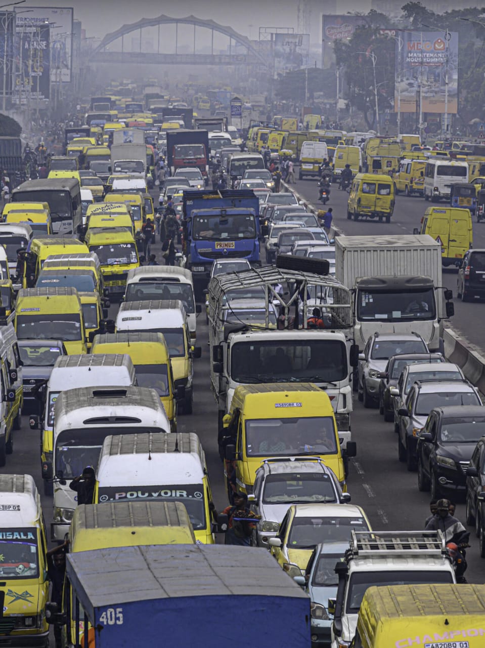 Embouteillages à Kinshasa :  Un casse-tête à plusieurs milliards de dollars pour l’économie