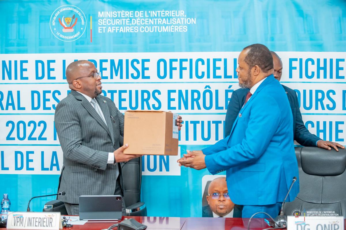 Fichier général de la population : Un grand pas franchi