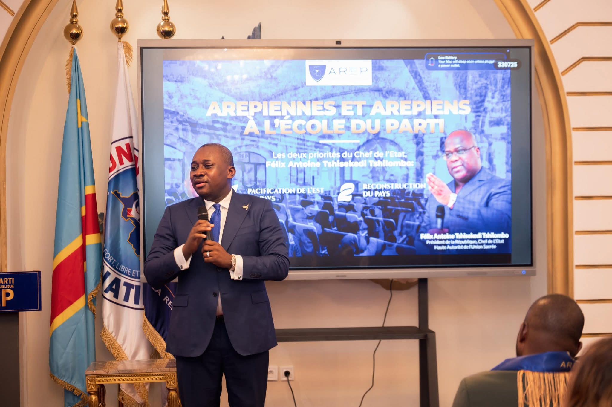 Afin de rendre excellents ses membres : Guy Loando lance l’École du parti AREP