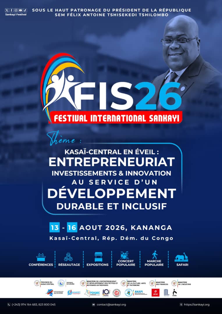 Kananga : La deuxième édition du Festival International Sankayi