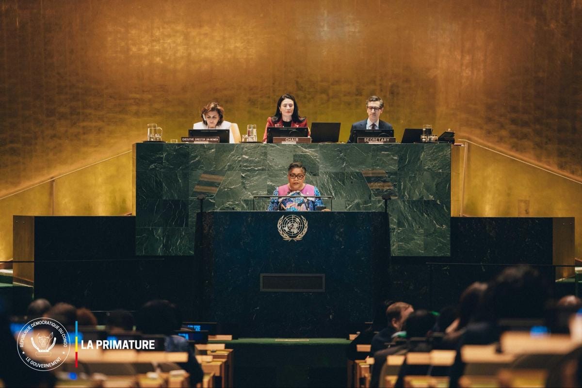 ONU : Judith Suminwa porte les priorités de la RDC à la 81ᵉ Assemblée générale