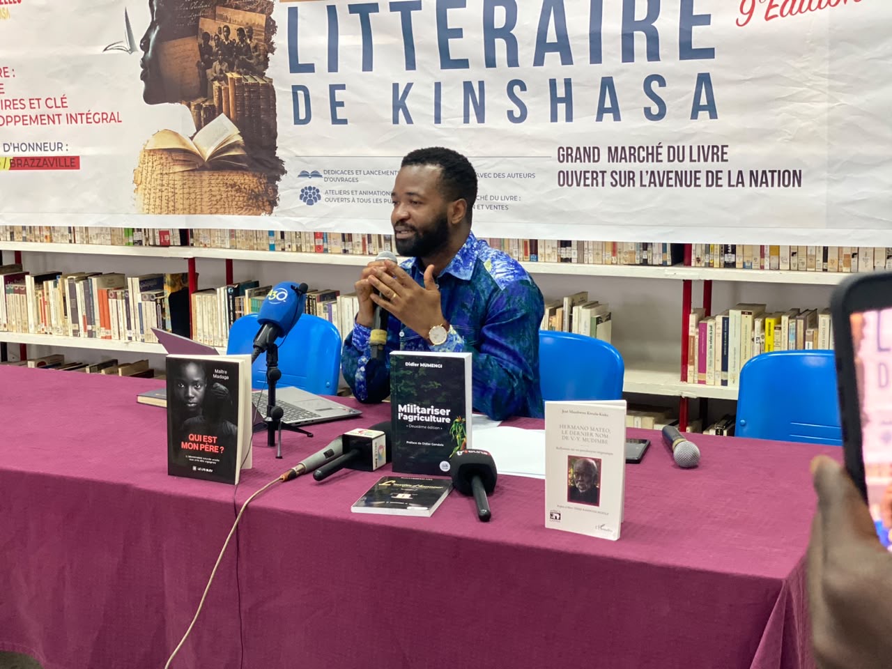 Rentrée littéraire de Kinshasa : le livre au cœur de trois jours d’activités
